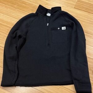 The North Face Men's Black Zip-Up Sweater
